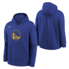 Golden State Warriors Nike Club Logo Fleece Kids Hoody (0-7 Years) 'Rush Blue'