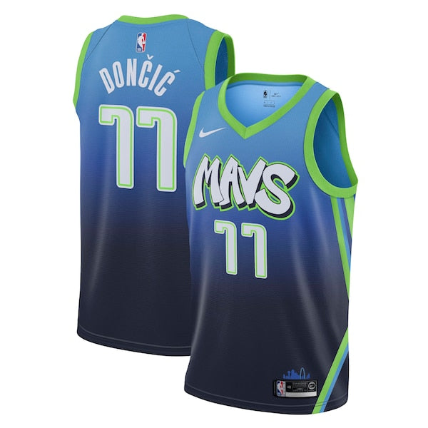 Nike Kids Swingman City Edition jersey Dallas Mavericks 'Luka Doncic'