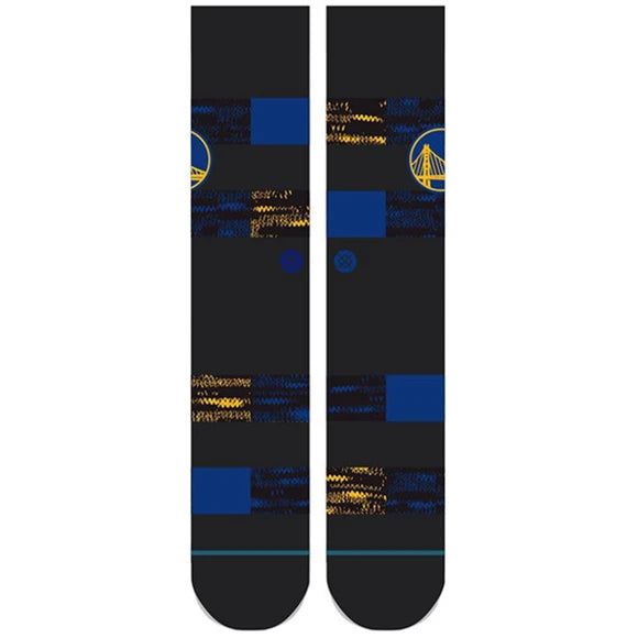 Stance NBA Golden State Warriors Cryptic Socks 'Black'