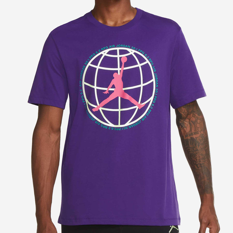 Jordan Winter Utility Jumpman Men's Short-Sleeve T-Shirt 'Purple'