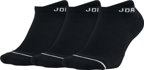 Jordan Jumpman No-Show Socks 3Pair 'Black'