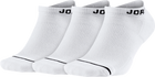 Jordan Jumpman No-Show Socks 3Pair 'White'