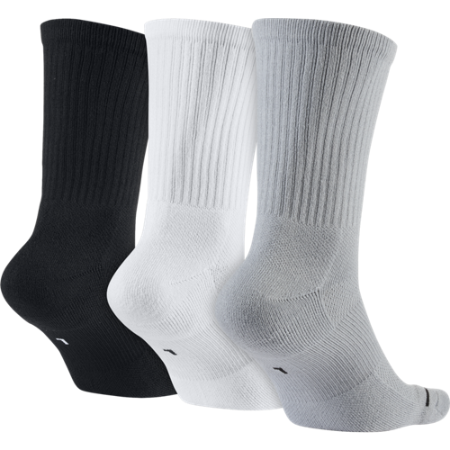 Jordan Jumpman No-Show Socks 3Pair --_'Black/White/Wolf Grey'_
