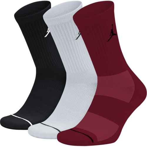 Jordan Jumpman Crew Socks 3Pack 'Black/White/Red'