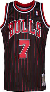 M&N Swingman Jersey Chicago Bulls T. Kukoc #7 'Black'