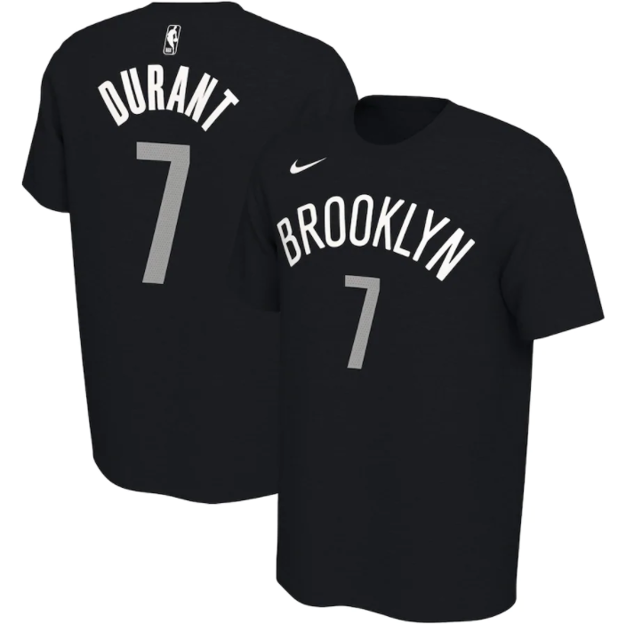 Nike Kids Icon Name & Number Tee Brooklyn Nets 'Kevin Durant'