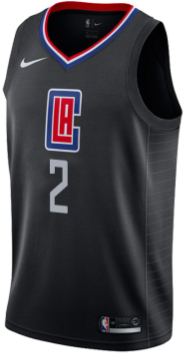 Kawhi leonard 2024 black jersey clippers