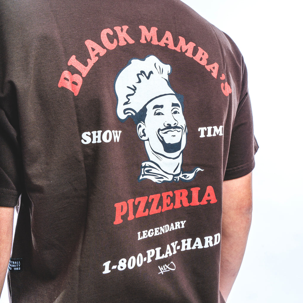 K1X Black Mamba's Pizzeria Tee 'Coffee Bean'