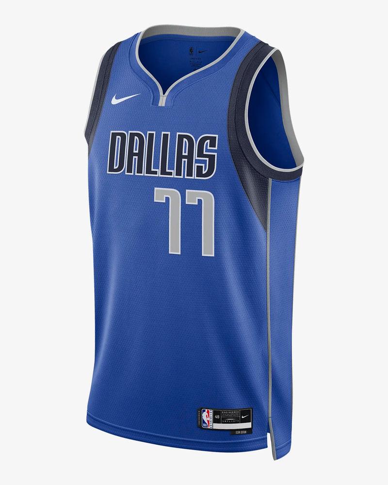 Luka Doncic Dallas Mavericks Icon Edition 2022/23 Nike Dri-FIT NBA Swingman Jersey 'Blue'