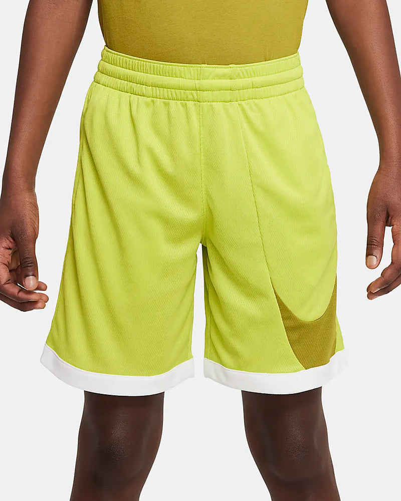 Nike Dri-FIT Older Kids' (Boys') Basketball Shorts 'Cactus/White/Moss'