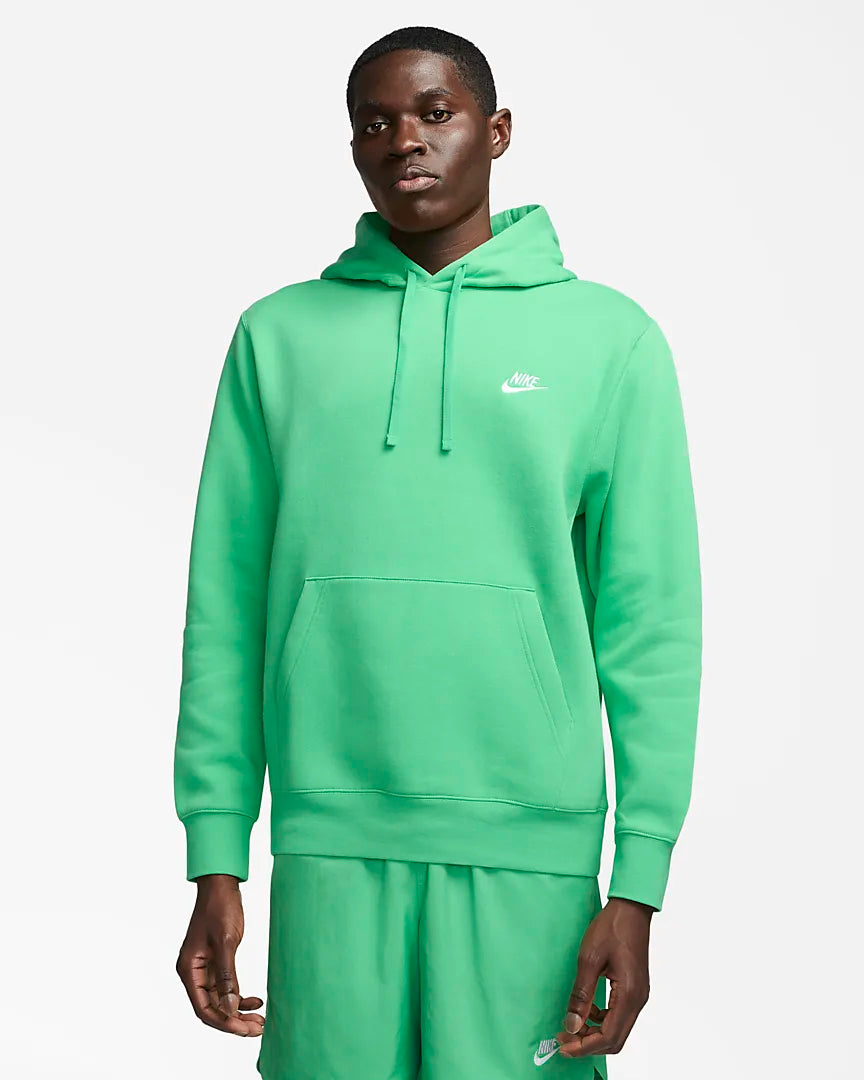 Nike hoodie womens green sales