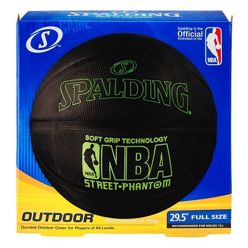 Spalding NBA Phantom SGT basketball Size 7 'Black/Yellow'