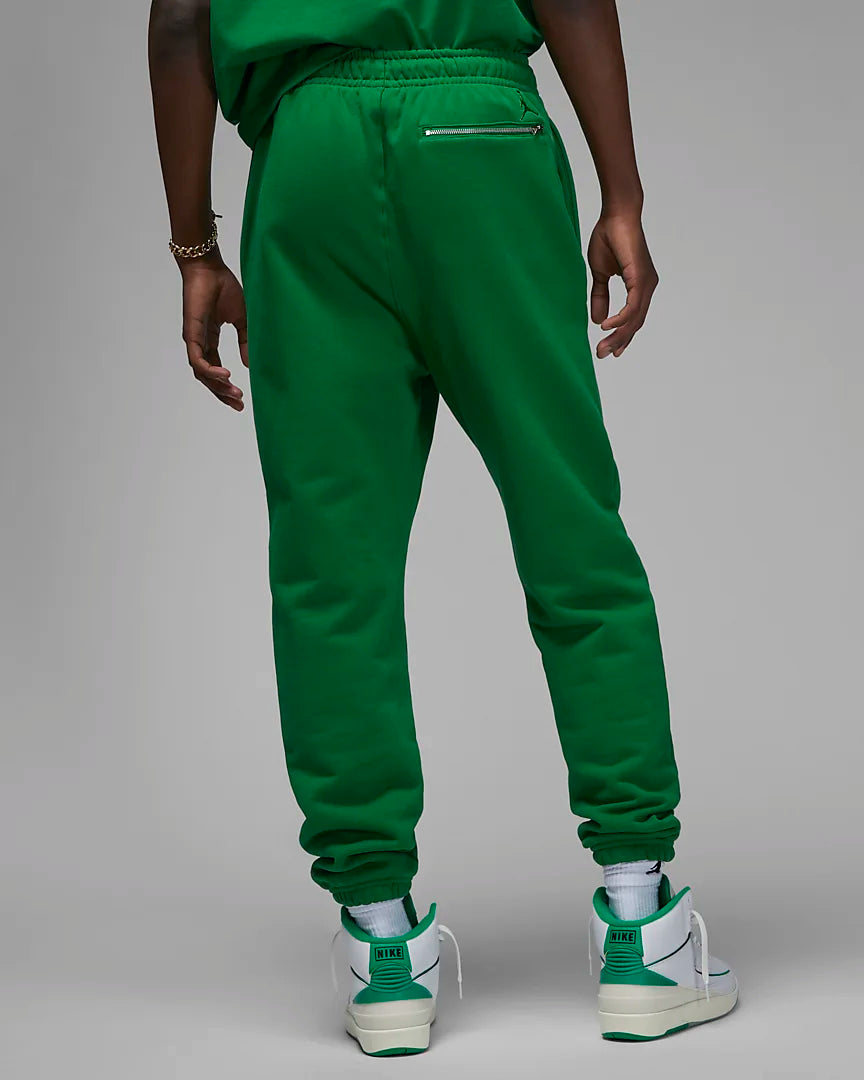 Jordan Wordmark Men's Fleece Trousers 'Pine Green'