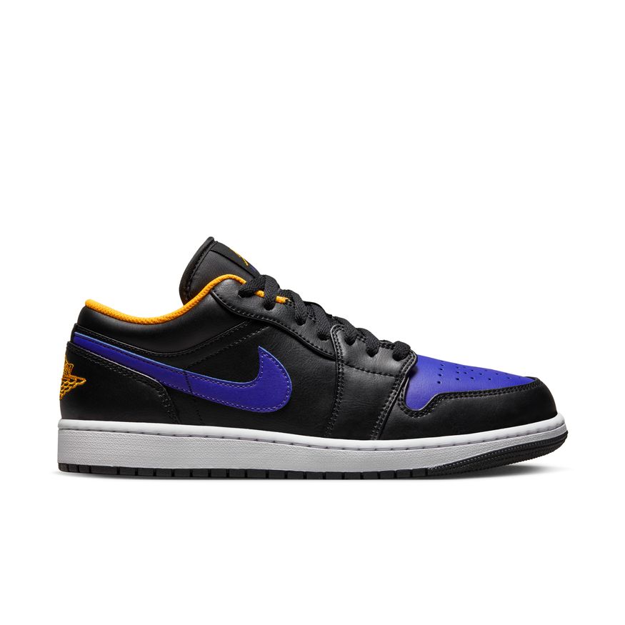 Air Jordan 1 Low Men's Shoes 'Black/Concord/Taxi'