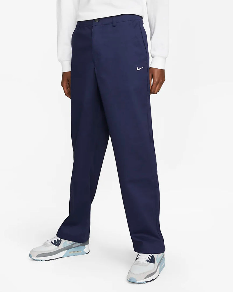Nike Life Men's El Chino Trousers 'Navy/White'