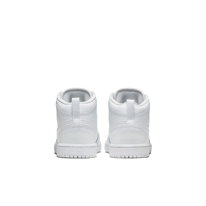Jordan 1 Mid Little Kids' Shoes (PS) 'White'