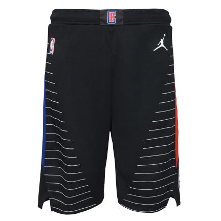 Los Angeles Clippers Statement Edition 2020 Jordan NBA Swingman Shorts Kids 'Black'
