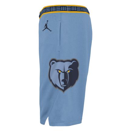 Memphis Grizzlies Statement Edition 2020 Jordan NBA Swingman Shorts Kids 'Blue'