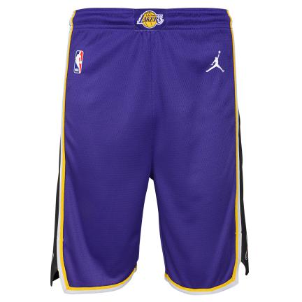 Kids on sale laker shorts