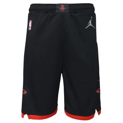Houston Rockets Statement Edition 2020 Jordan NBA Swingman Shorts Kids 'Black'