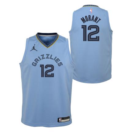 Ja Morant Grizzlies Statement Edition 2020 Jordan NBA Swingman Jersey Kids 'Blue'