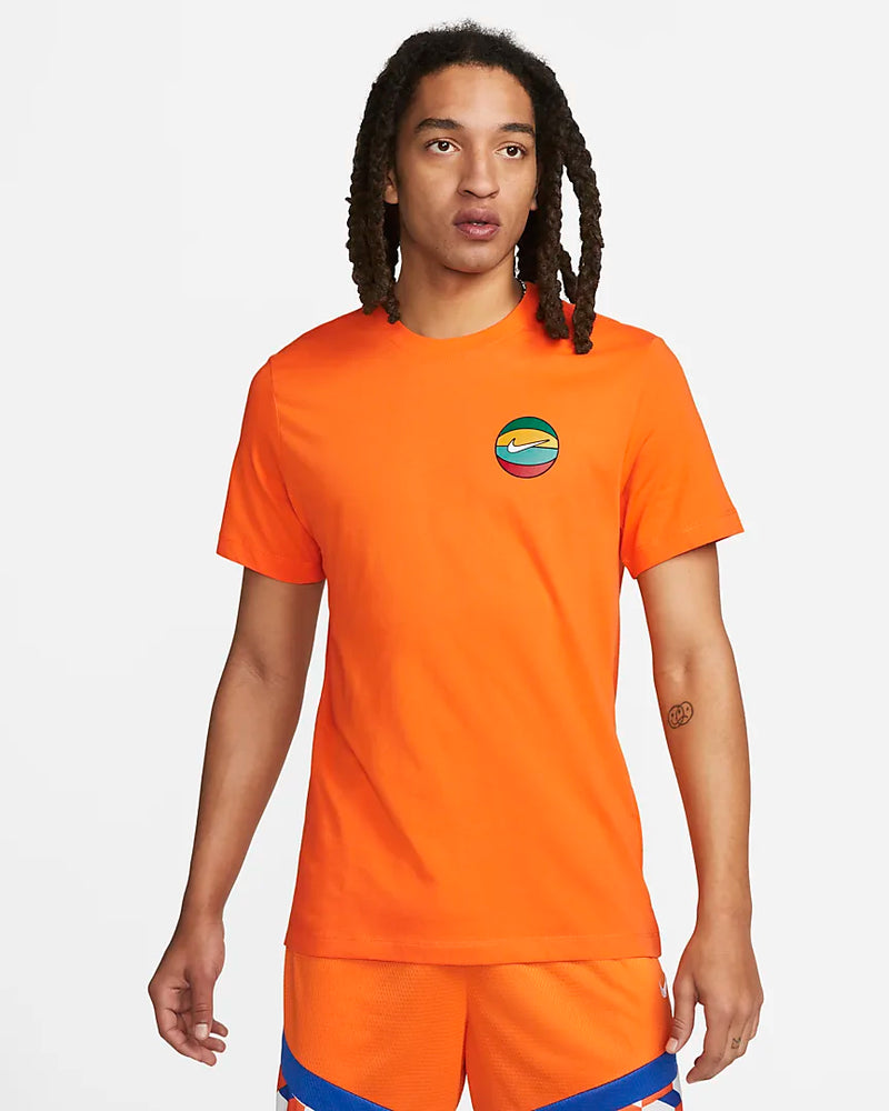 Nike Dri-FIT Men's Basketball T-Shirt 'Bright Mandarin'