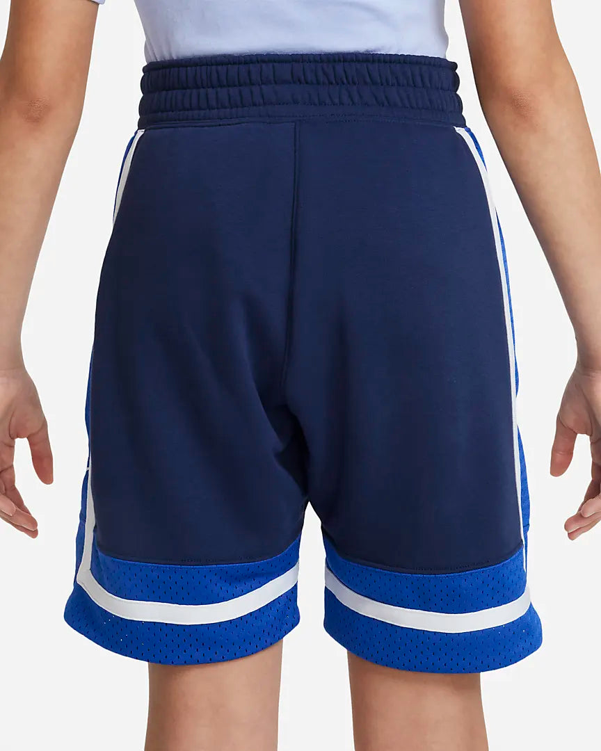 Nike Culture of Basketball Older Kids' (Boys') Fleece Basketball Shorts 'Navy/White'