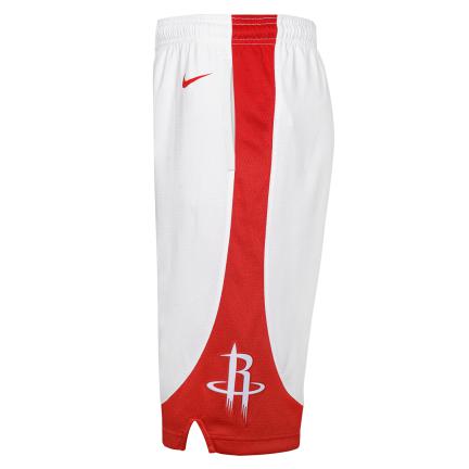 Houston Rockets Association Edition 2020 Men's Nike NBA Swingman Shorts Kids 'White'
