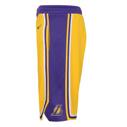 Alleson Athletic A205LY Youth NBA Logo Game Short - Los Angeles Lakers