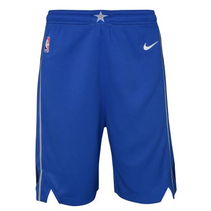 Dallas Mavericks Icon Edition 2020 Nike NBA Swingman Shorts Kids 'Blue'