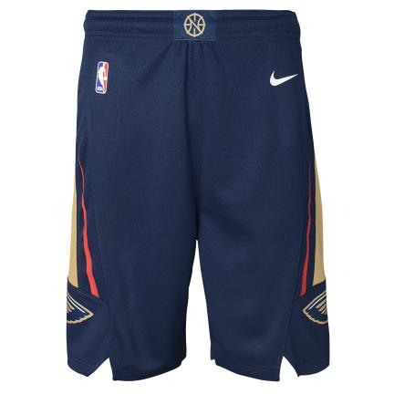 New Orleans Pelicans Icon Edition 2020 Nike NBA Swingman Shorts Kids 'Blue'