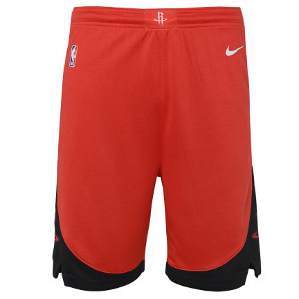 Houston Rockets Icon Edition 2020 Nike NBA Swingman Shorts Kids 'Red/Black'