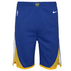 Golden State Warriors Icon Edition 2020 Nike NBA Swingman Shorts Kids 'Blue/Yellow'