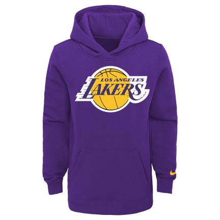 Los Angeles Lakers Pull Over Nike Fleece Logo Essential Kids 'Purple'