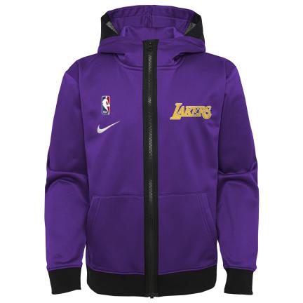 Los Angeles Lakers Spotlight Nike Fleece Zip Hoody Kids 'Purple'