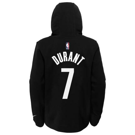 Nike Kids Pull Over Esssential Brooklyn Nets Kevin Durant 'Black'