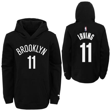 Nike Kids Pull Over Esssential Brooklyn Nets Kyrie Irving 'Black'