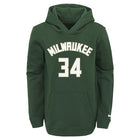 Nike Kids Pull Over Esssential Milwaukee Bucks Giannis Antetokounmpo 'Green'