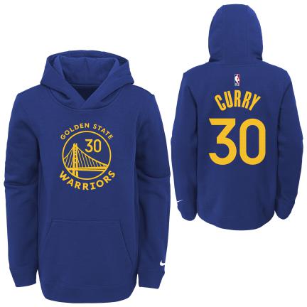 Nike Kids Pull Over Esssential Golden State Warriors Stephen Curry 'Blue'