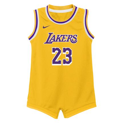 Nike Baby Replica Jersey Los Angeles Lakers LeBron James 'Amarillo'