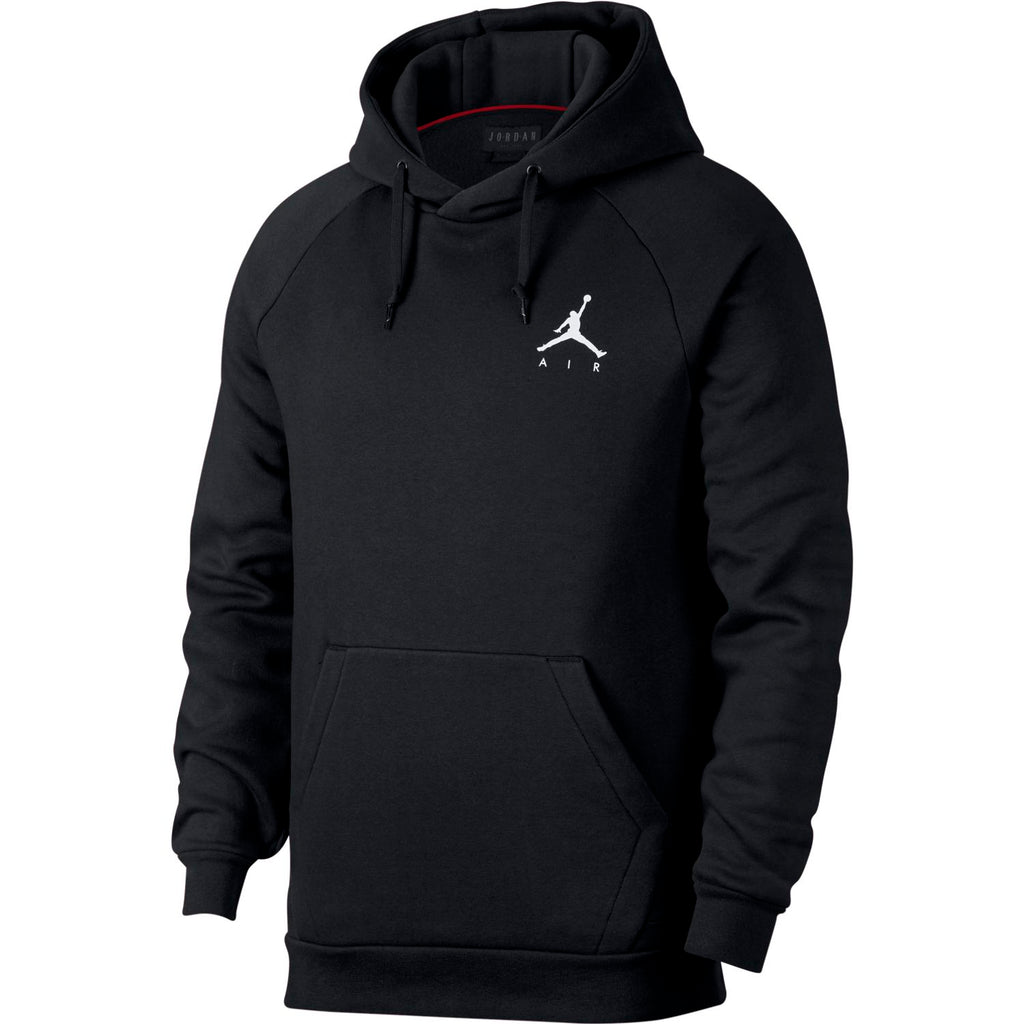 Jordan Sportswear Jumpman Fleece Pullover 'Black/White'