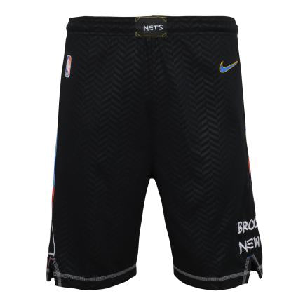 Nike City Edition Swingman Kids Short Brooklyn Nets 'Black'