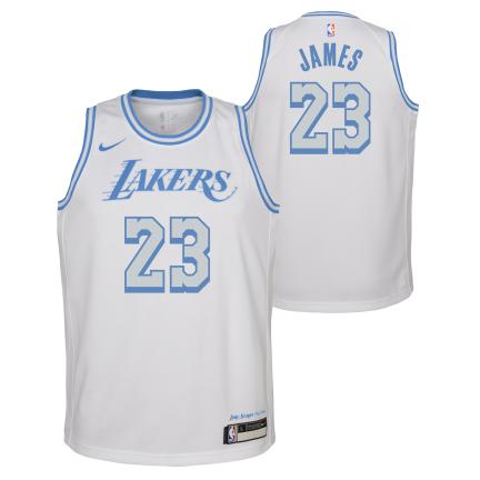 LeBron James LA Lakers City Edition NBA Jersey Kids – universalsports