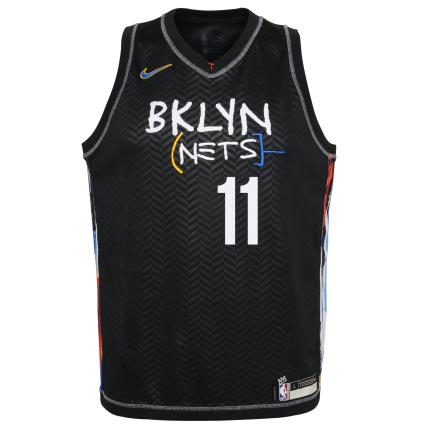 Nike City Edition Jersey Kids Brooklyn Nets Kyrie Irving 'Black'