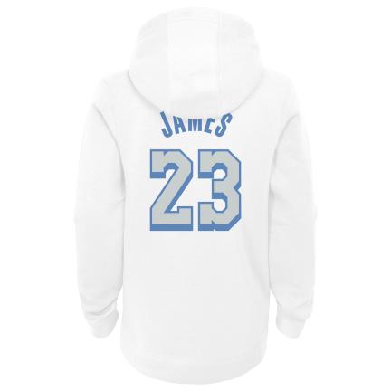 lebron james white hoodie