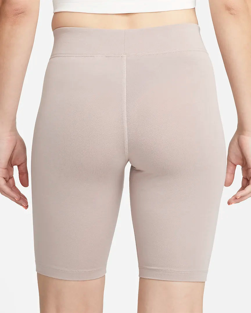 Nike Sportswear Essential Women's Mid-Rise Biker Shorts 'Diffused Taupe'