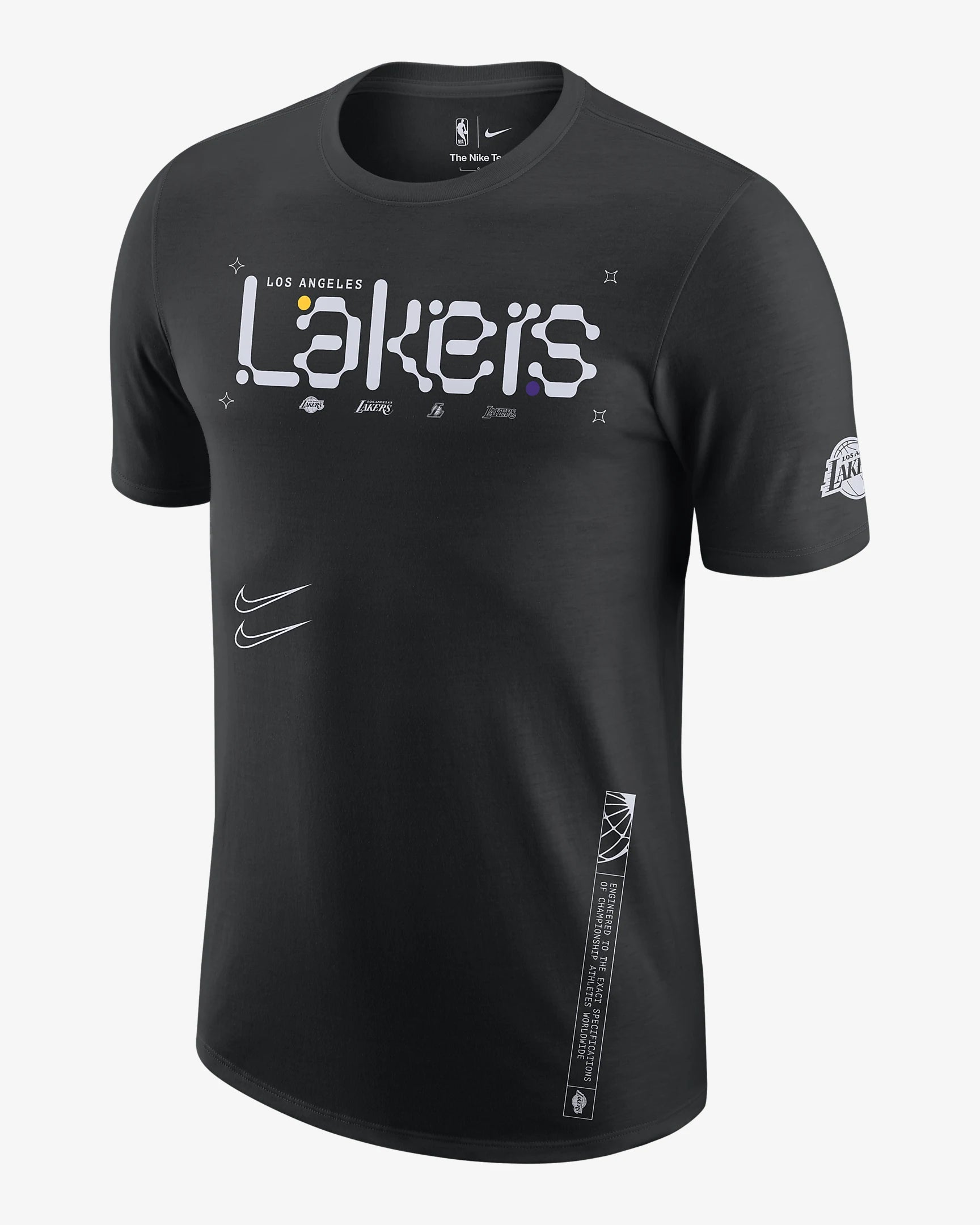 NBA CTS MAX 90 LAKERS T-SHIRT 'BLACK