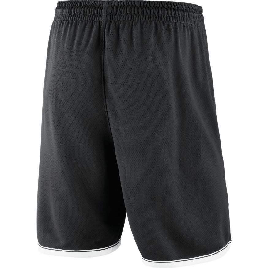 Brooklyn Nets Icon Edition Men's Nike NBA Swingman Shorts 'Black/White'
