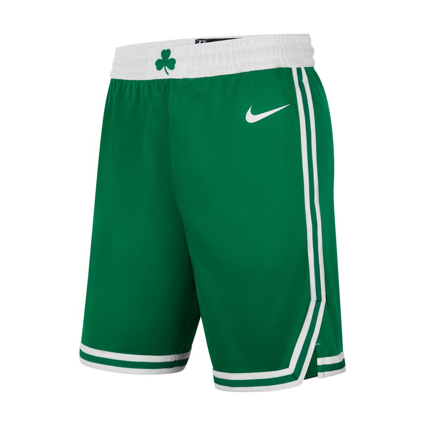 Boston Celtics Icon Edition Men's Nike NBA Swingman Shorts 'Clover/White'