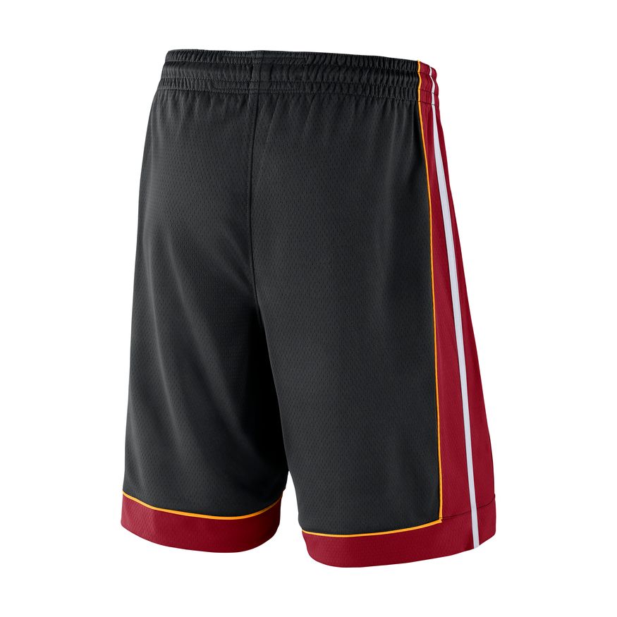 Miami Heat Icon Edition Men's Nike NBA Swingman Shorts 'Black/Red/White'